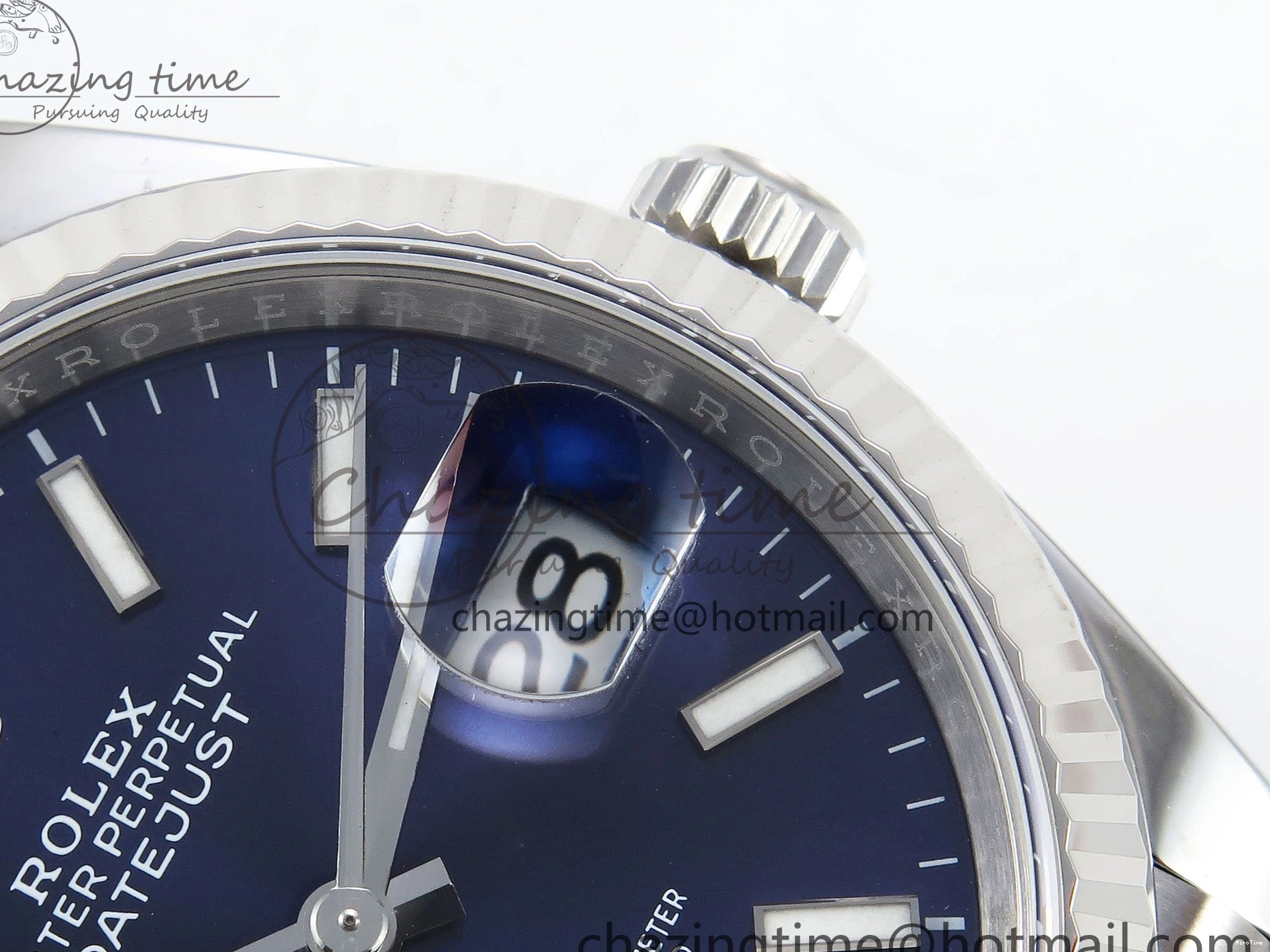 MiroTime 0419 Lightweight DateJust 36 126234 APF 1:1 Best Edition 904L Steel Blue Sitck Dial on SS Jubilee Bracelet VR 1582